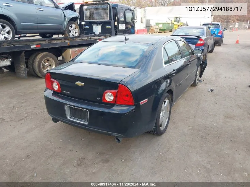 2009 Chevrolet Malibu Lt VIN: 1G1ZJ577294188717 Lot: 40917434