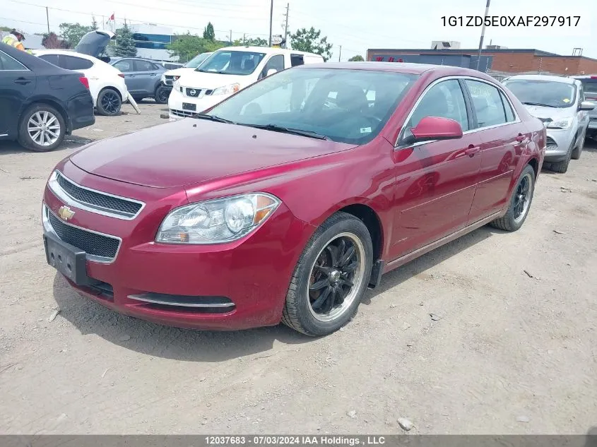 1G1ZD5E0XAF297917 2010 Chevrolet Malibu