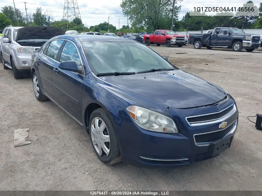 2010 Chevrolet Malibu 2Lt VIN: 1G1ZD5E04A4146566 Lot: 12076437