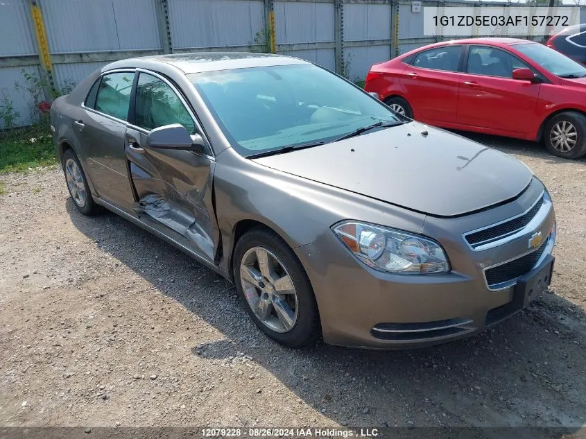 1G1ZD5E03AF157272 2010 Chevrolet Malibu 2Lt