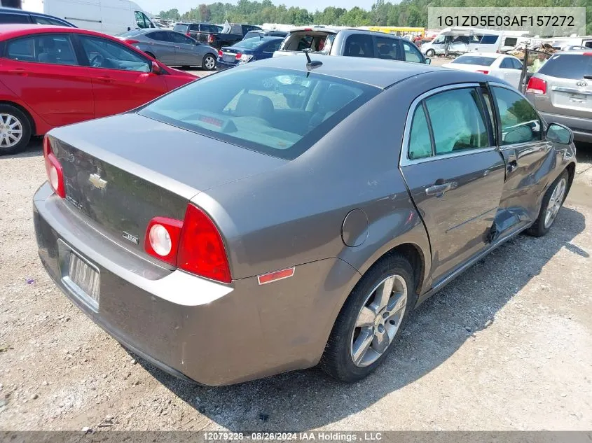 2010 Chevrolet Malibu 2Lt VIN: 1G1ZD5E03AF157272 Lot: 12079228