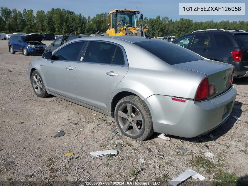 1G1ZF5EZXAF126058 2010 Chevrolet Malibu