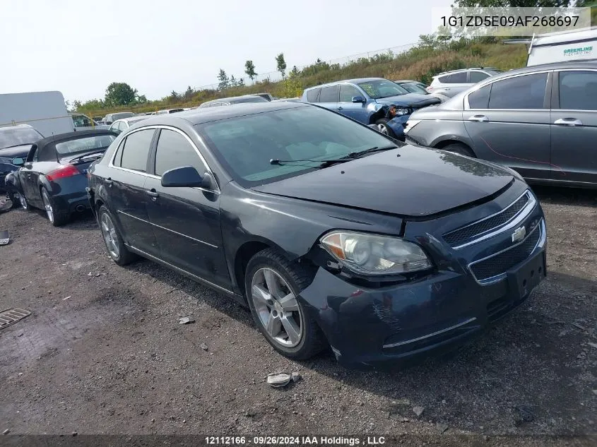 2010 Chevrolet Malibu VIN: 1G1ZD5E09AF268697 Lot: 12112166