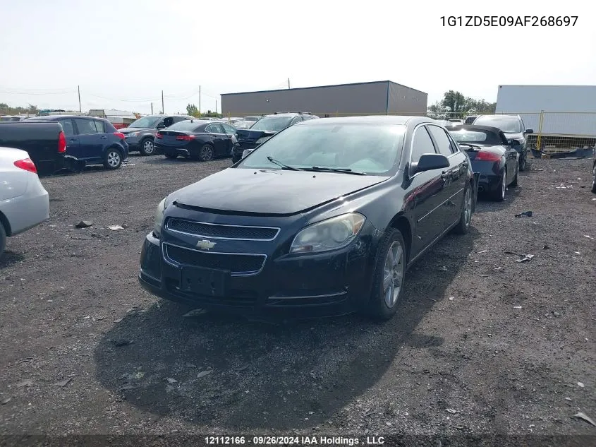 2010 Chevrolet Malibu VIN: 1G1ZD5E09AF268697 Lot: 12112166