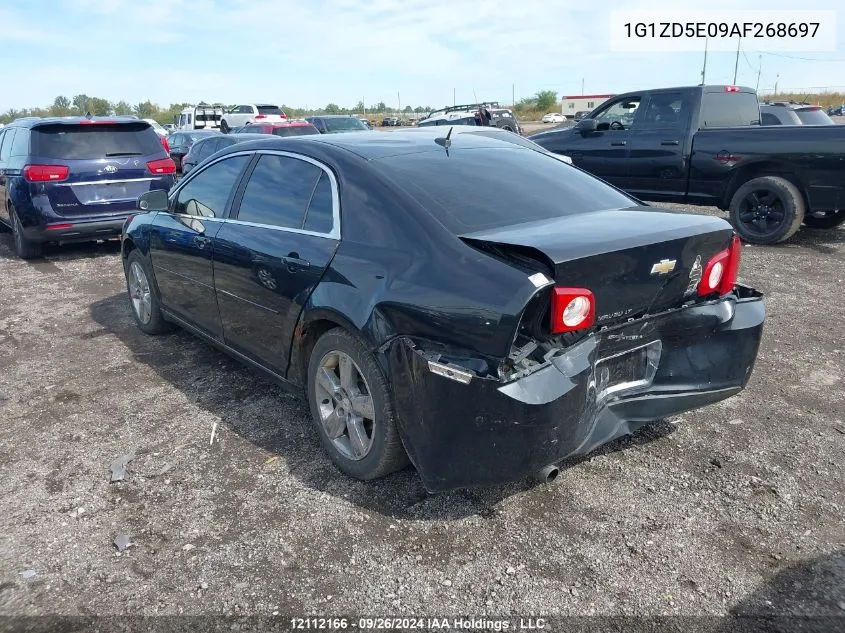 2010 Chevrolet Malibu VIN: 1G1ZD5E09AF268697 Lot: 12112166