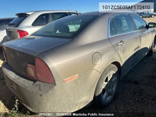 2010 Chevrolet Malibu Lt VIN: 1G1ZC5E05AF172410 Lot: 20167861