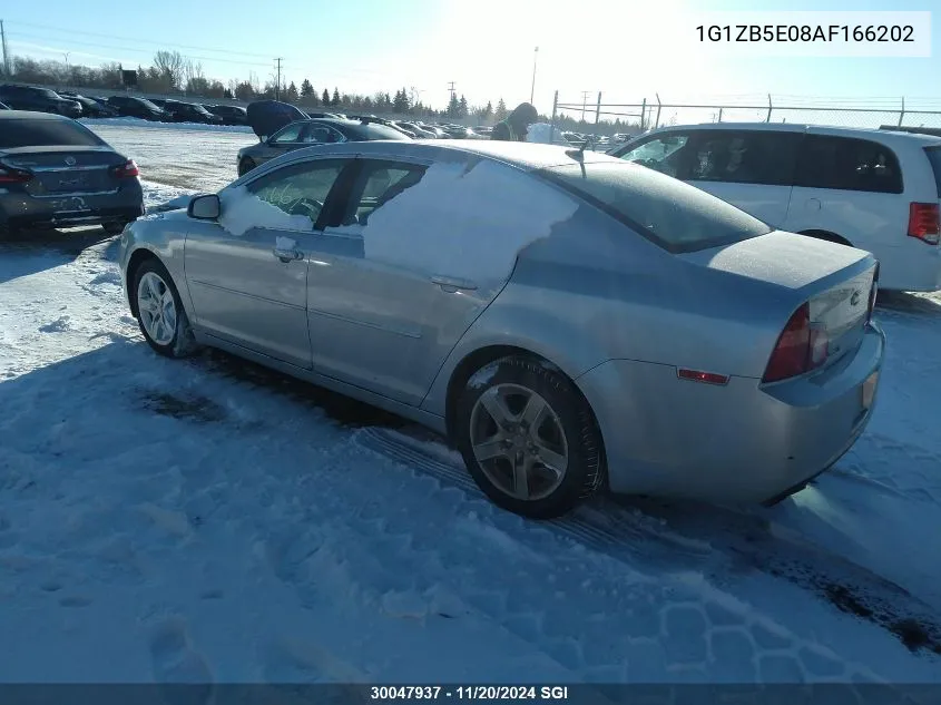 2010 Chevrolet Malibu Ls VIN: 1G1ZB5E08AF166202 Lot: 30047937