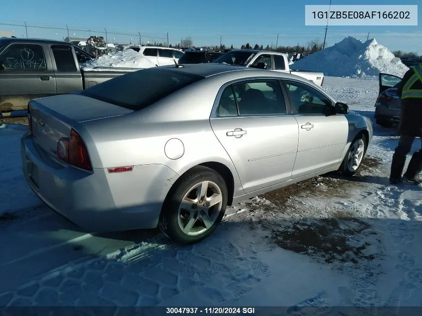 2010 Chevrolet Malibu Ls VIN: 1G1ZB5E08AF166202 Lot: 30047937