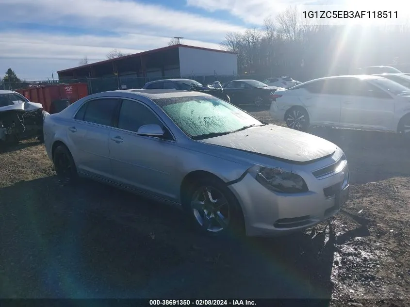 2010 Chevrolet Malibu Lt VIN: 1G1ZC5EB3AF118511 Lot: 38691350