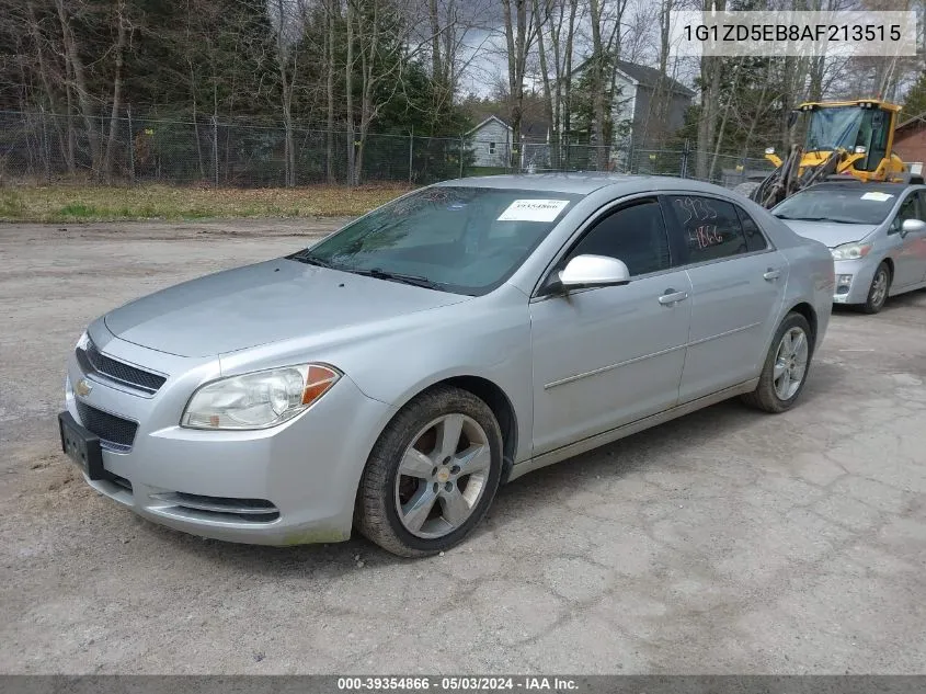 2010 Chevrolet Malibu Lt VIN: 1G1ZD5EB8AF213515 Lot: 39354866