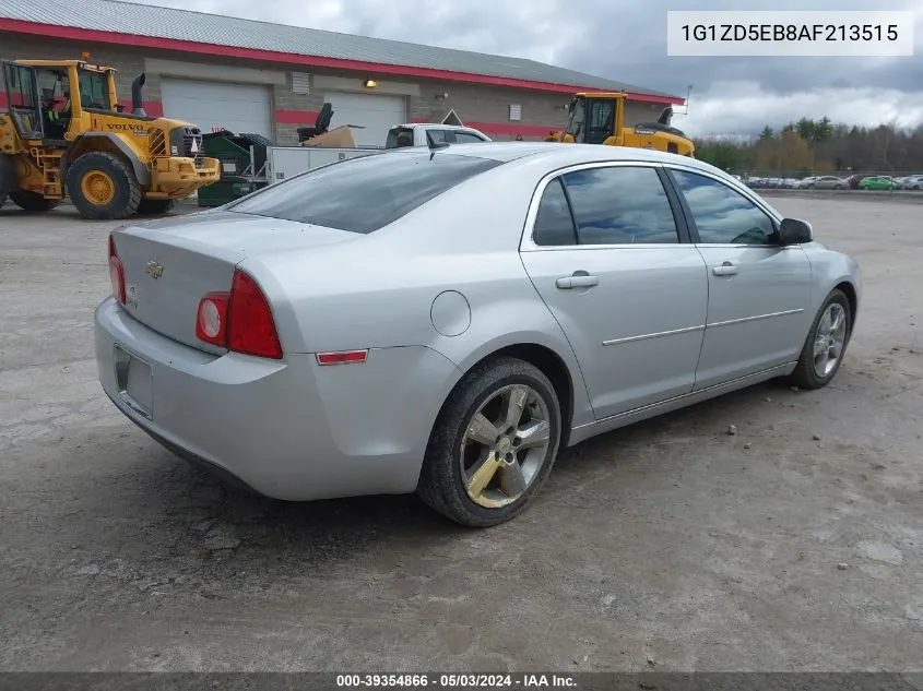 2010 Chevrolet Malibu Lt VIN: 1G1ZD5EB8AF213515 Lot: 39354866