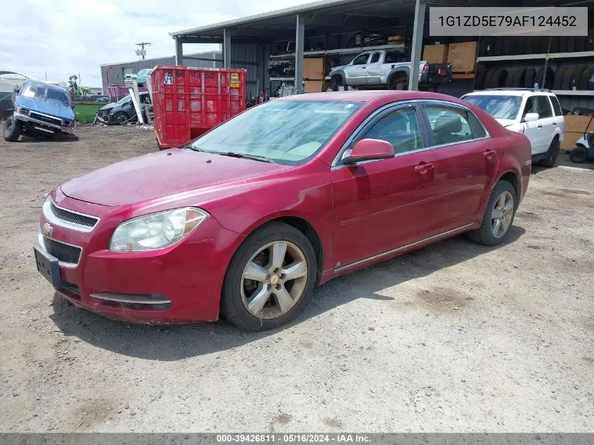 1G1ZD5E79AF124452 2010 Chevrolet Malibu Lt