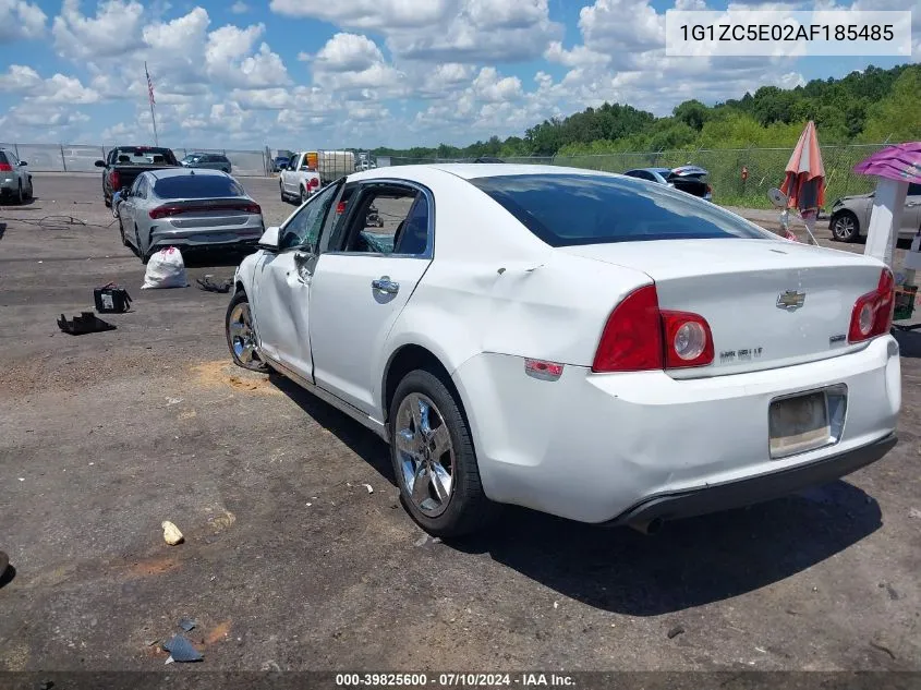 2010 Chevrolet Malibu Lt VIN: 1G1ZC5E02AF185485 Lot: 39825600