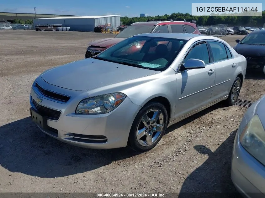 2010 Chevrolet Malibu Lt VIN: 1G1ZC5EB4AF114144 Lot: 40064924