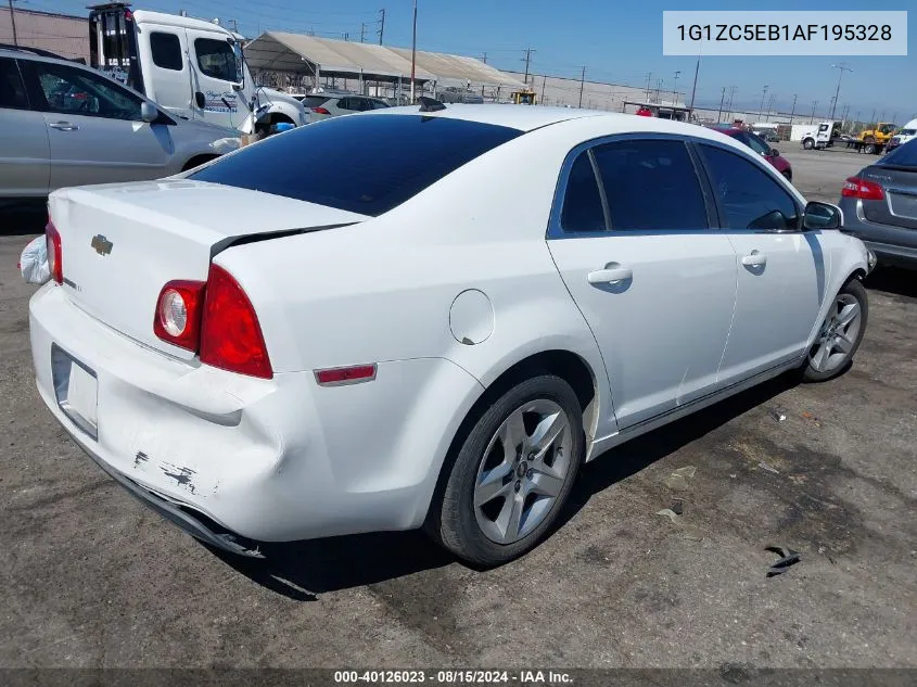 1G1ZC5EB1AF195328 2010 Chevrolet Malibu Lt