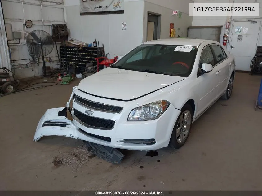 2010 Chevrolet Malibu Lt VIN: 1G1ZC5EB5AF221994 Lot: 40198876