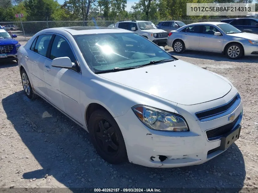 2010 Chevrolet Malibu Lt VIN: 1G1ZC5EB8AF214313 Lot: 40262157