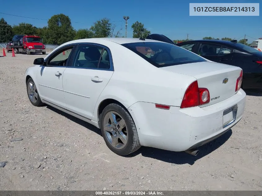 1G1ZC5EB8AF214313 2010 Chevrolet Malibu Lt