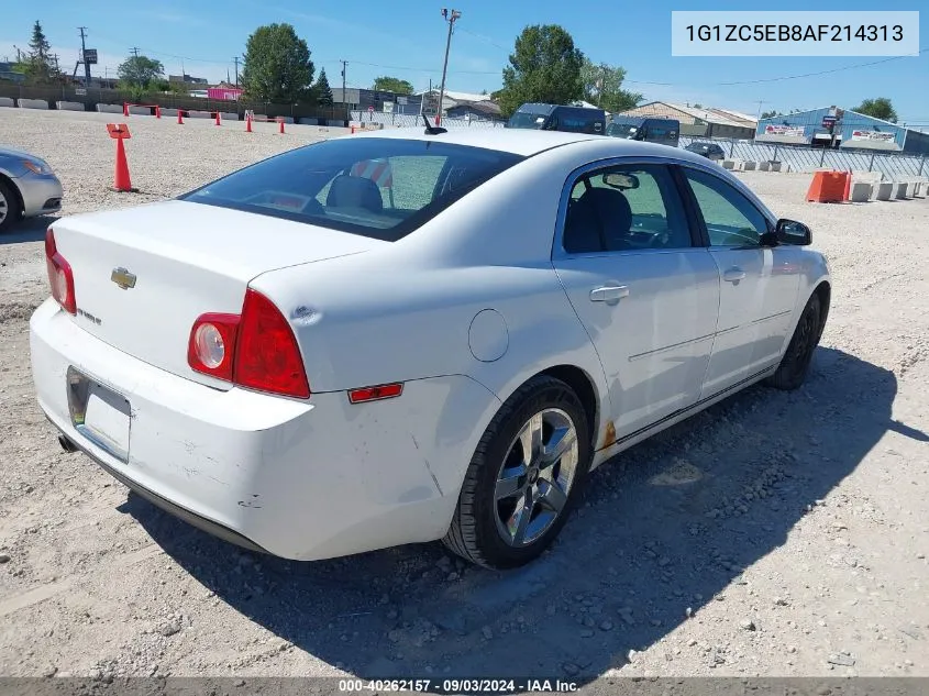 1G1ZC5EB8AF214313 2010 Chevrolet Malibu Lt