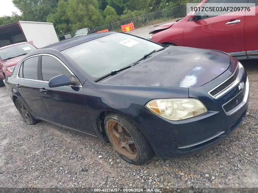 2010 Chevrolet Malibu Lt VIN: 1G1ZC5E03AF209776 Lot: 40274287