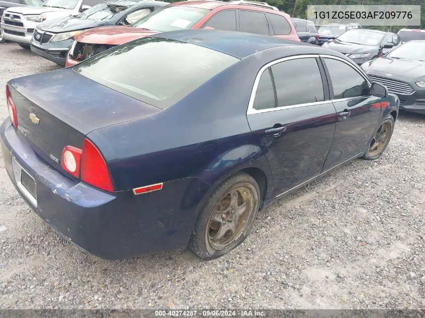 2010 Chevrolet Malibu Lt VIN: 1G1ZC5E03AF209776 Lot: 40274287