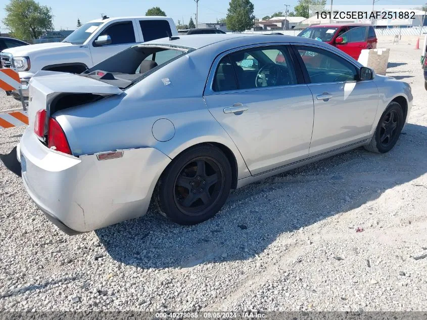 1G1ZC5EB1AF251882 2010 Chevrolet Malibu 1Lt