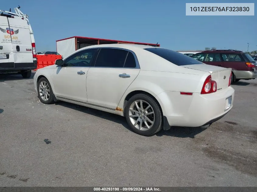 2010 Chevrolet Malibu Ltz VIN: 1G1ZE5E76AF323830 Lot: 40293198