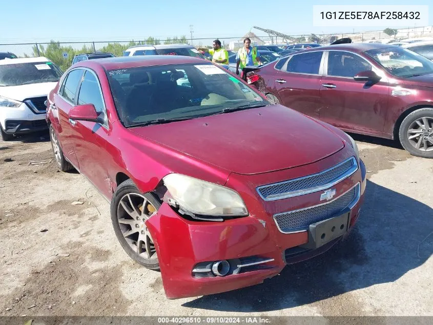 2010 Chevrolet Malibu Ltz VIN: 1G1ZE5E78AF258432 Lot: 40296510