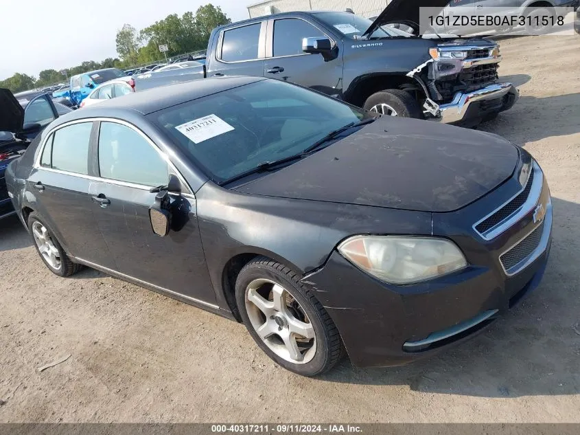 2010 Chevrolet Malibu Lt VIN: 1G1ZD5EB0AF311518 Lot: 40317211