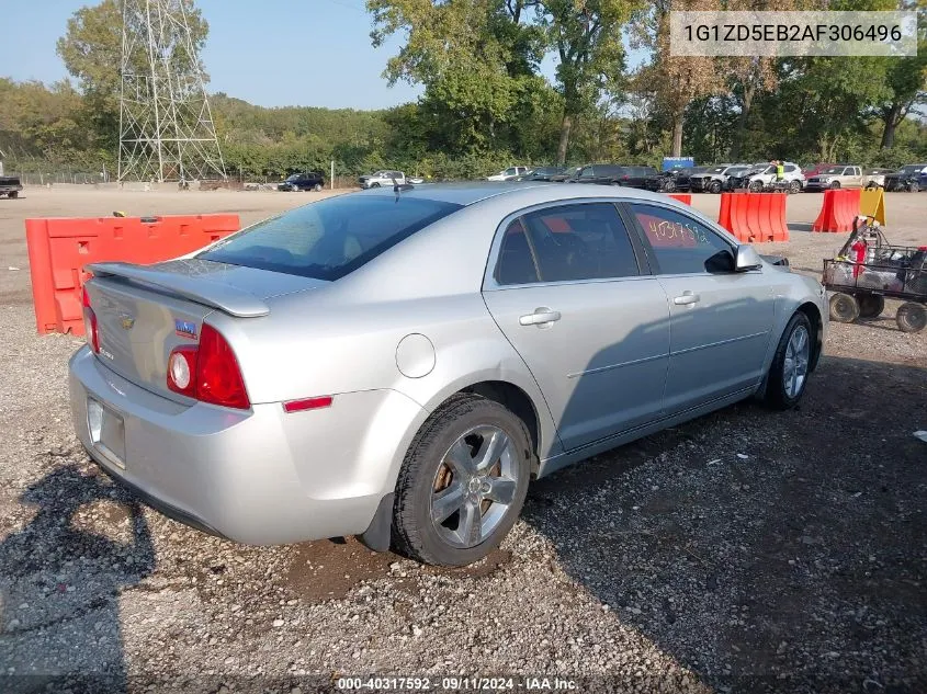 1G1ZD5EB2AF306496 2010 Chevrolet Malibu 2Lt