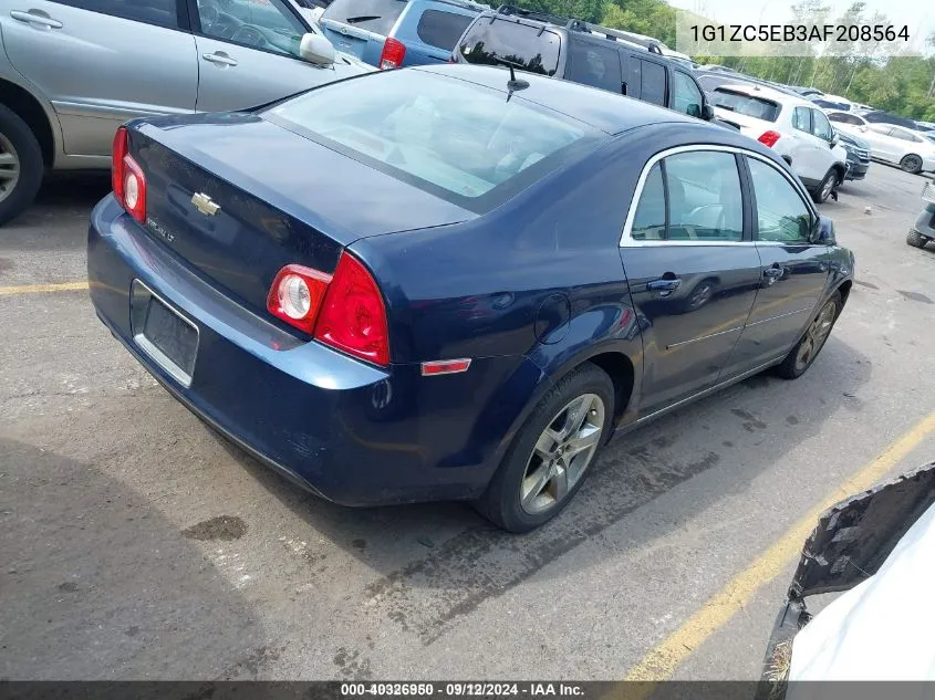 2010 Chevrolet Malibu Lt VIN: 1G1ZC5EB3AF208564 Lot: 40326950