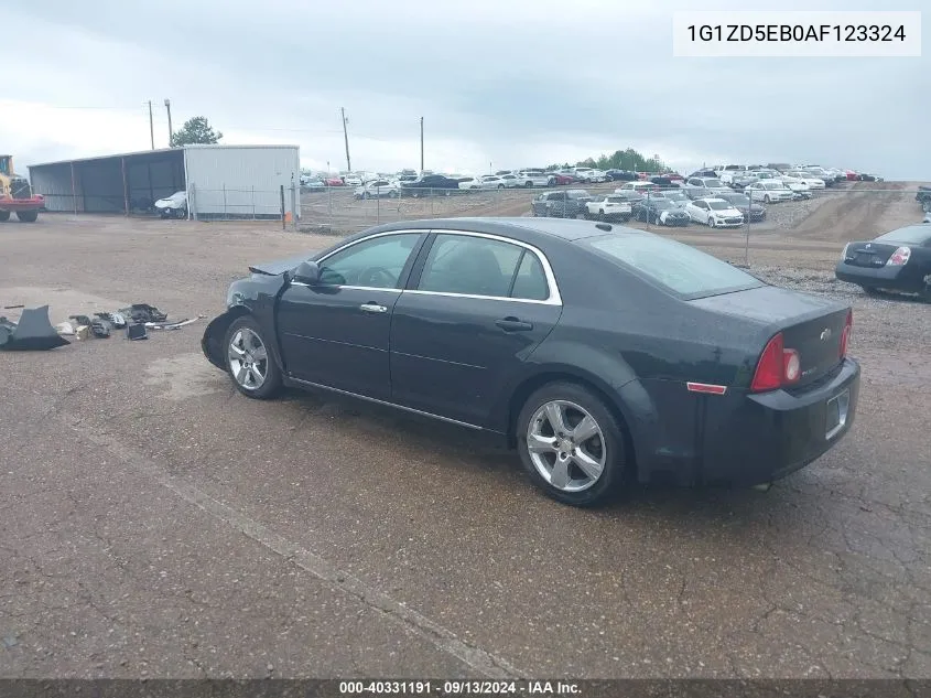 2010 Chevrolet Malibu Lt VIN: 1G1ZD5EB0AF123324 Lot: 40331191