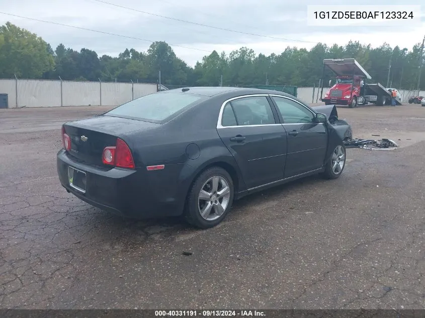 2010 Chevrolet Malibu Lt VIN: 1G1ZD5EB0AF123324 Lot: 40331191