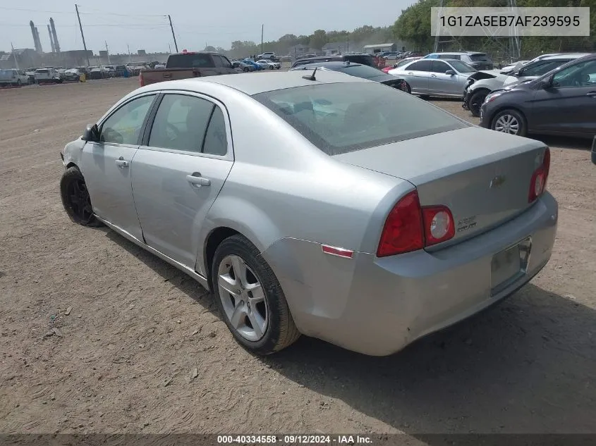 1G1ZA5EB7AF239595 2010 Chevrolet Malibu Ls