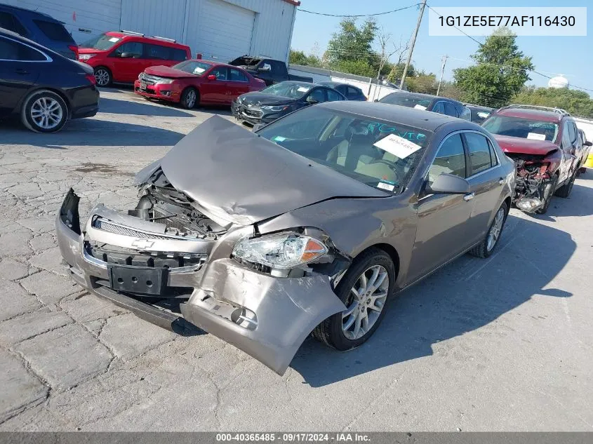 2010 Chevrolet Malibu Ltz VIN: 1G1ZE5E77AF116430 Lot: 40365485