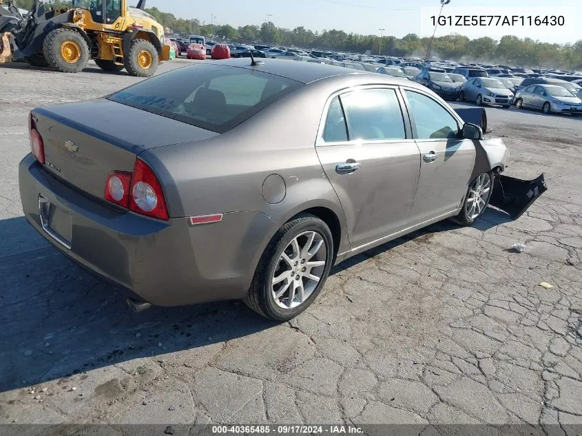 2010 Chevrolet Malibu Ltz VIN: 1G1ZE5E77AF116430 Lot: 40365485