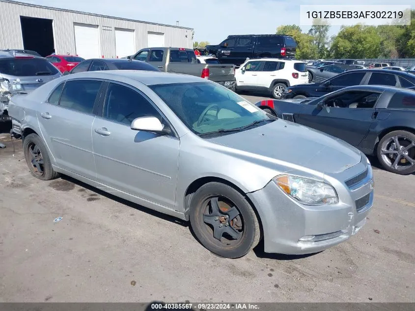 2010 Chevrolet Malibu Ls VIN: 1G1ZB5EB3AF302219 Lot: 40385567