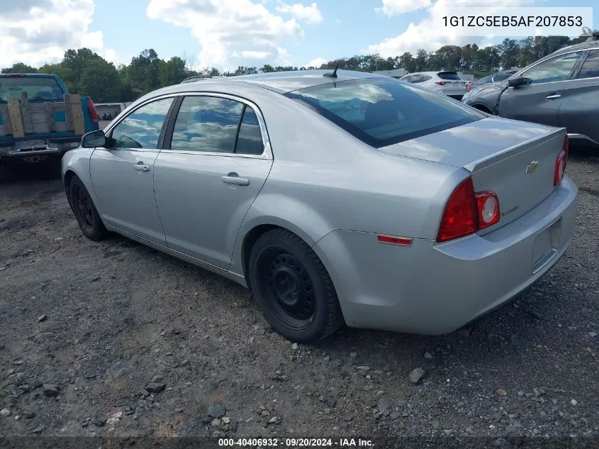 2010 Chevrolet Malibu Lt VIN: 1G1ZC5EB5AF207853 Lot: 40406932