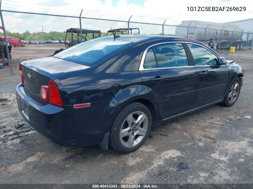 2010 Chevrolet Malibu Lt VIN: 1G1ZC5EB2AF269629 Lot: 40413343