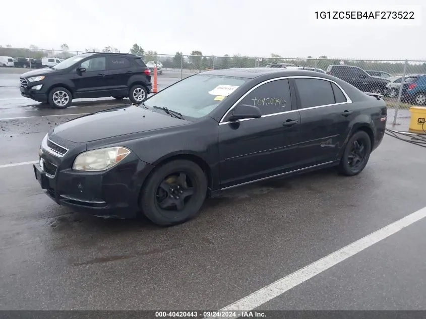 2010 Chevrolet Malibu 1Lt VIN: 1G1ZC5EB4AF273522 Lot: 40420443