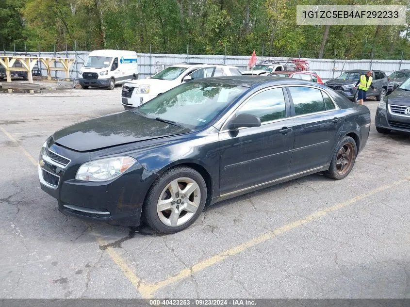 2010 Chevrolet Malibu Lt VIN: 1G1ZC5EB4AF292233 Lot: 40423253