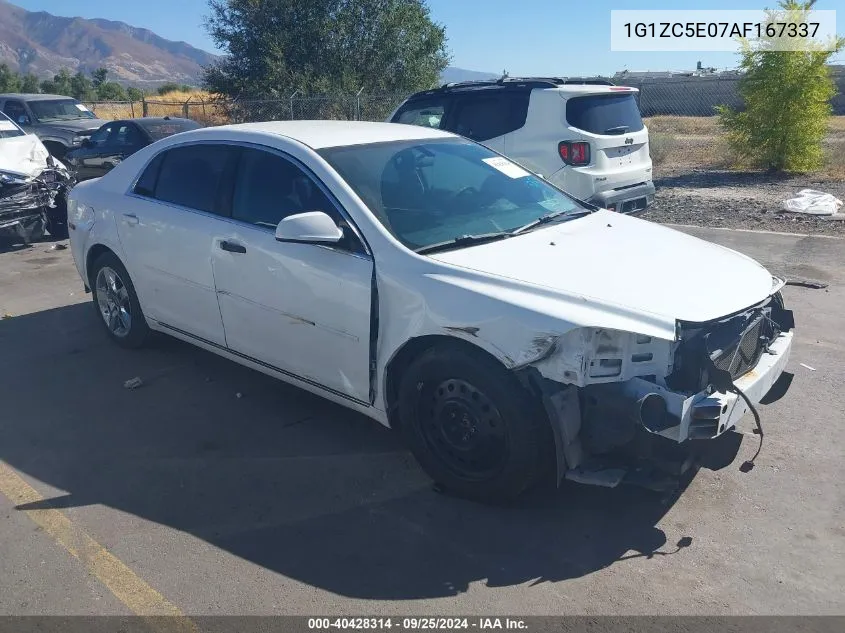 2010 Chevrolet Malibu Lt VIN: 1G1ZC5E07AF167337 Lot: 40428314