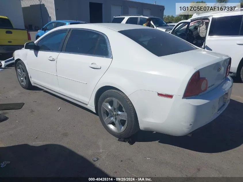 2010 Chevrolet Malibu Lt VIN: 1G1ZC5E07AF167337 Lot: 40428314