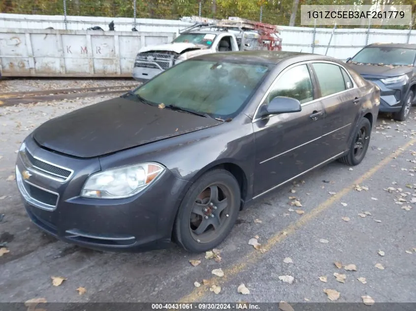 1G1ZC5EB3AF261779 2010 Chevrolet Malibu Lt