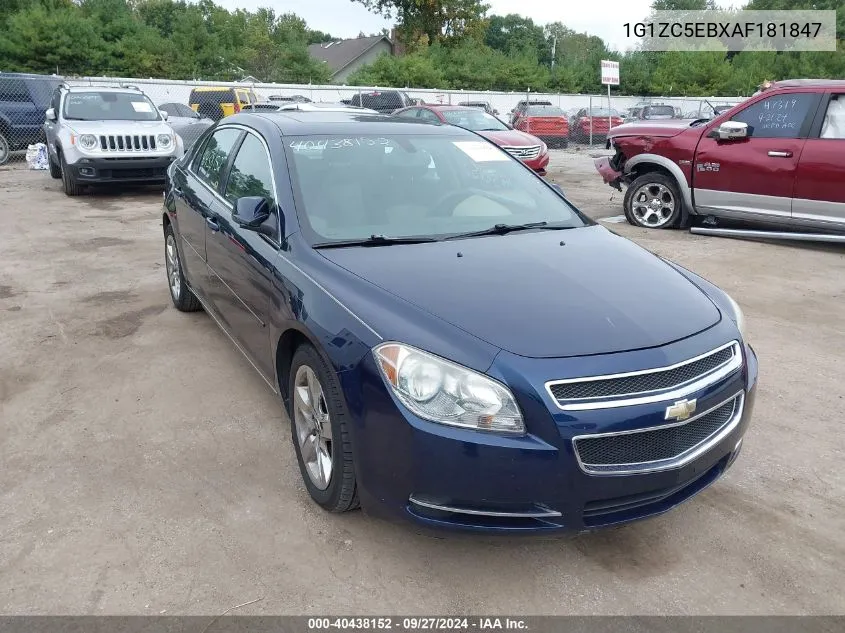 2010 Chevrolet Malibu Lt VIN: 1G1ZC5EBXAF181847 Lot: 40438152