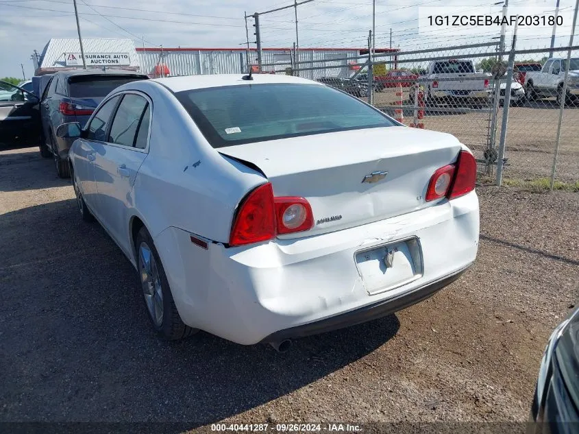 2010 Chevrolet Malibu 1Lt VIN: 1G1ZC5EB4AF203180 Lot: 40441287