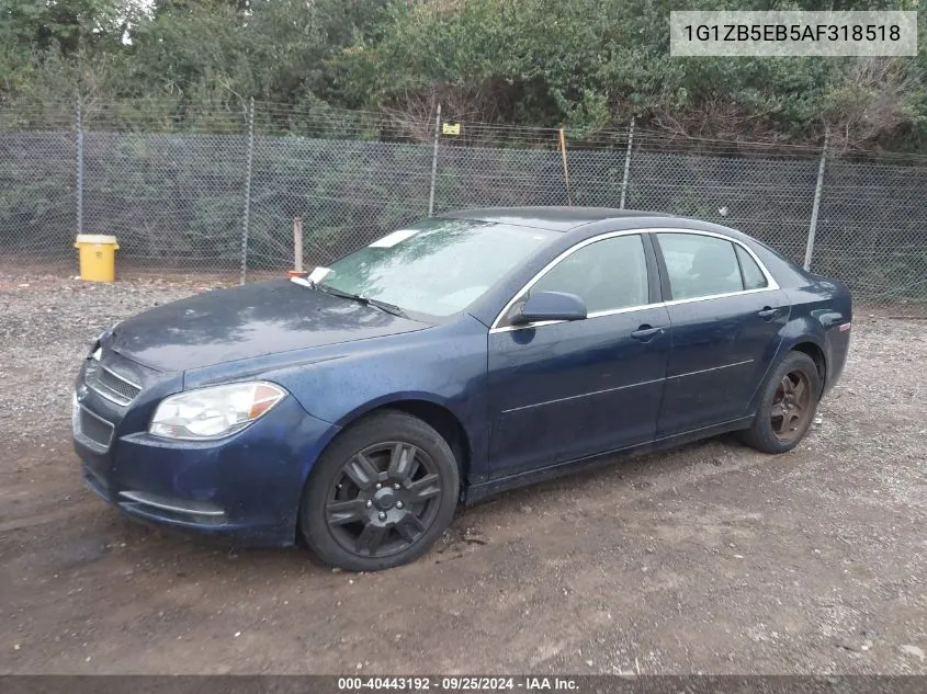 2010 Chevrolet Malibu Ls VIN: 1G1ZB5EB5AF318518 Lot: 40443192