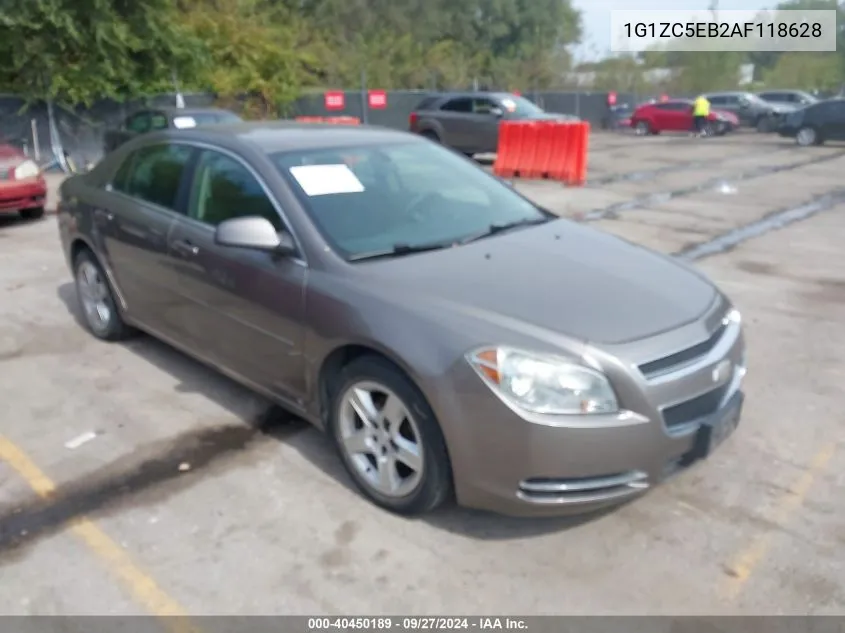 2010 Chevrolet Malibu Lt VIN: 1G1ZC5EB2AF118628 Lot: 40450189