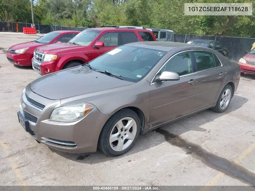 2010 Chevrolet Malibu Lt VIN: 1G1ZC5EB2AF118628 Lot: 40450189