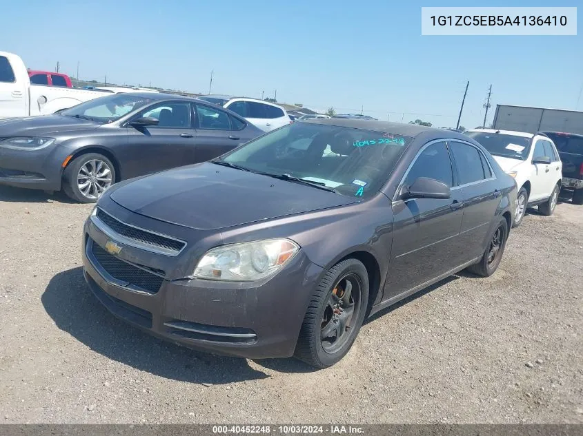 2010 Chevrolet Malibu Lt VIN: 1G1ZC5EB5A4136410 Lot: 40452248